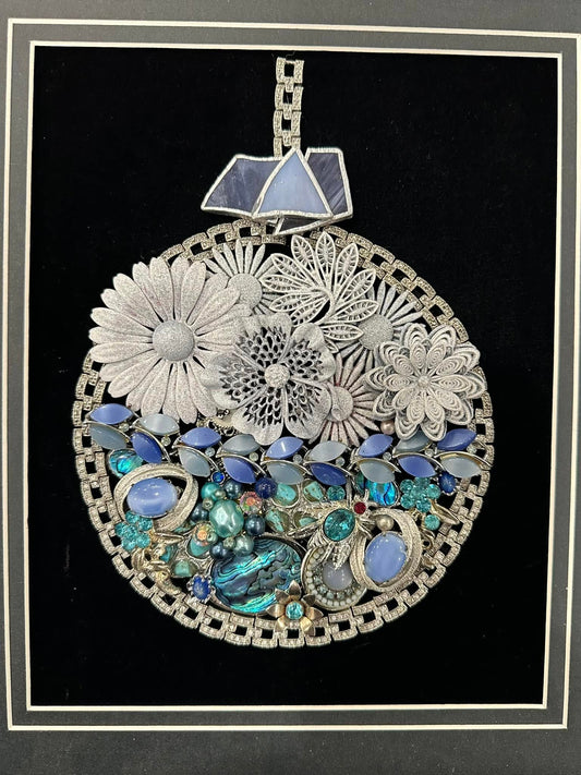 Blue Ornament, 11x14