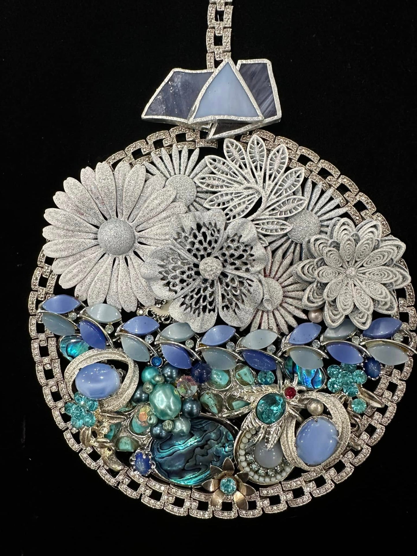 Blue Ornament, 11x14