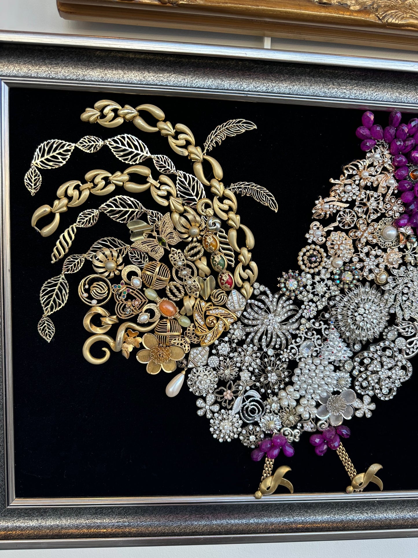 Rooster, approximately 19x23 in frame